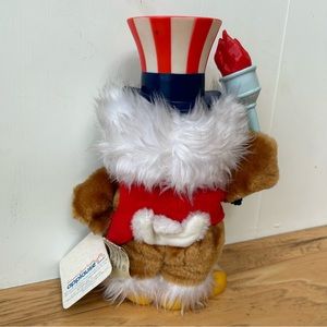 Peluche Sam L'Aigle Mascotte Des JO 1984 Los Angeles Par Applause - 9 Pouces - NOS